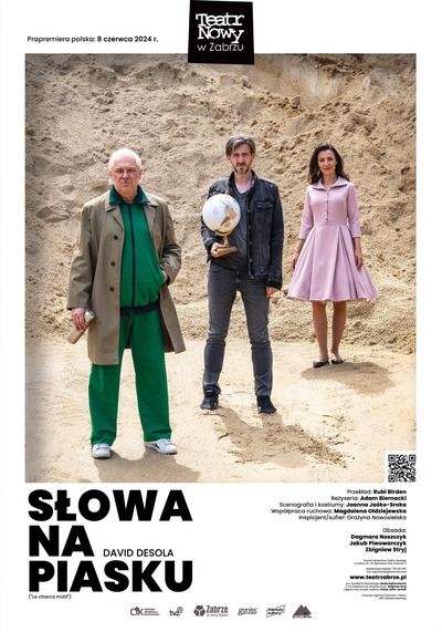 Plakat wydarzenia:  SŁOWA NA PIASKU